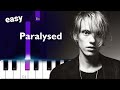 Jamie Bower - Paralysed / EASY PIANO TUTORIAL