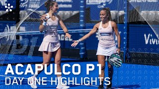 GNP Mexico P1 Premier Padel: Highlights day 1 (women)