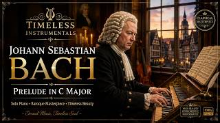 Johann Sebastian Bach – Prelude in C Major | Classical Piano Masterpiece | Timeless Instrumentals