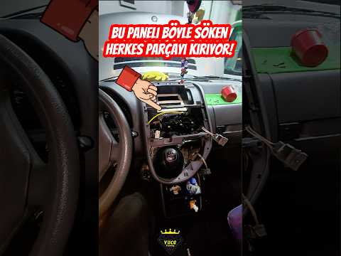 Mercedes Vito Orijinal Klima Paneli Sökümü #klimapanelitamiri #mercedesvito #panelsökümü #klima