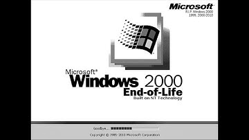 a Windows 2000 End Of Life (Extended Startup)