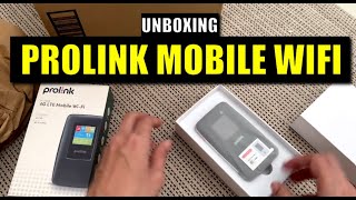 Unboxing Prolink DL 7203E Mobile Wifi
