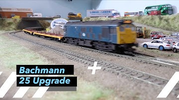Speaker Upgrade And Stay Alive For A Bachmann Class 25 With Factory Fitted DCC Sound