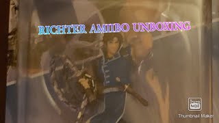 Richter amiibo unboxing | Amiibo unboxing episode 1