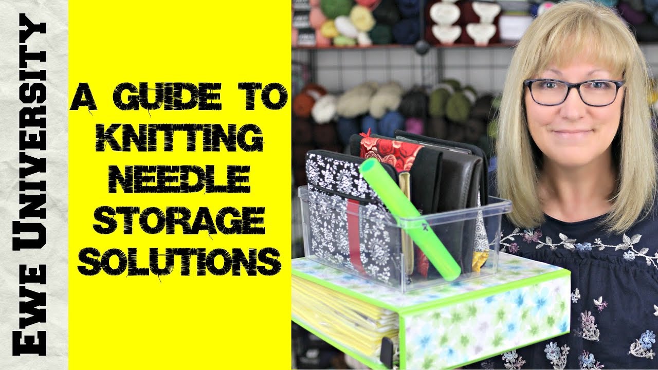 Eureka! Circular needle storage solution.  Knitting needle storage,  Knitting storage, Knitting room