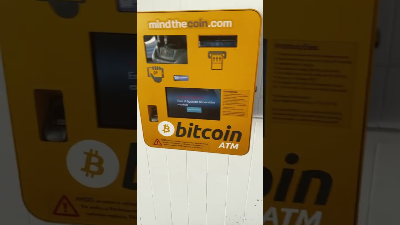 Bitcoin Atm Machine - Porto/Gaia - YouTube