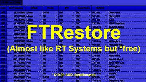 Manage your Yaesu FT-991A memory and menus with an 