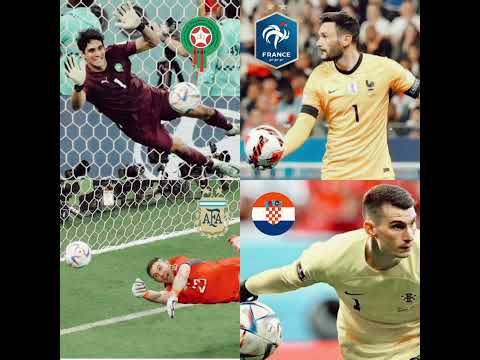ياسين بونو الحارس الوحيد الذي وصل نصف النهائي دون تلقي أهداف المغرب الارجنتين فرنسا كرواتيا