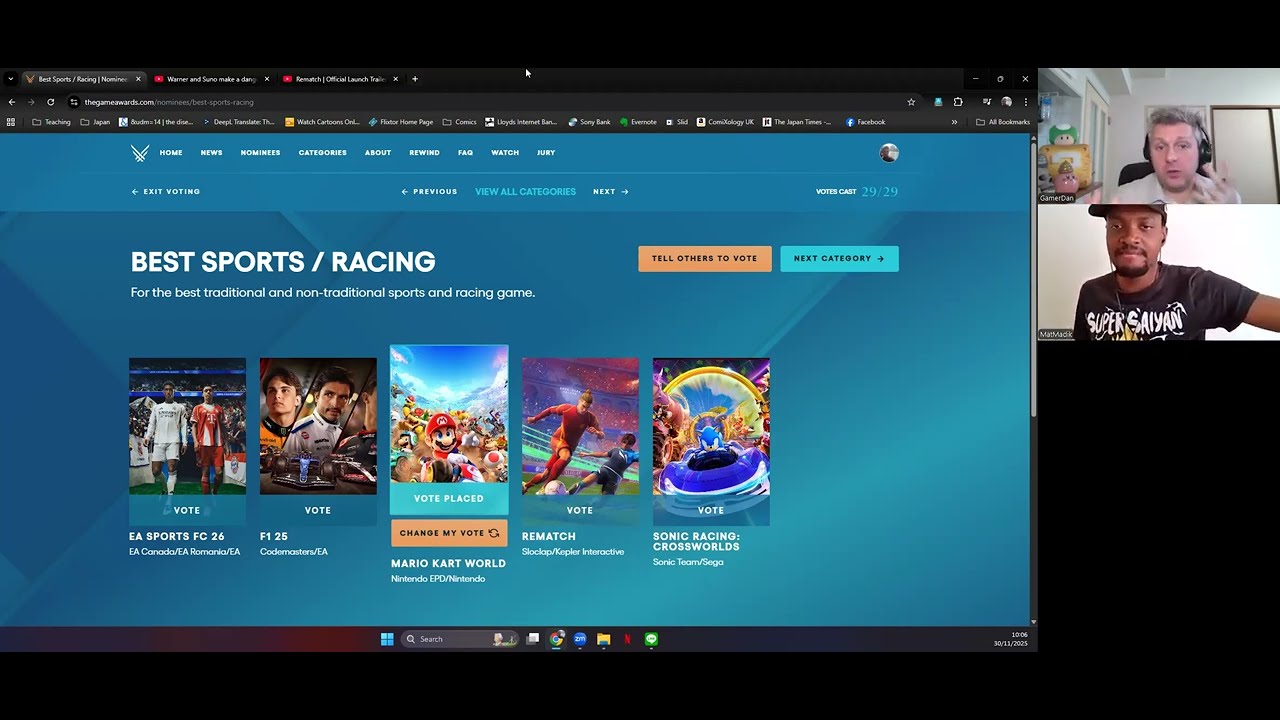 MatMadik и GamerDan: Прогнозы Game Awards 2025 — Часть 3