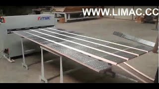 LIMAC R1000 Duct board grooving machine