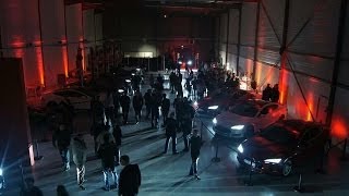 Préparation de l'inauguration du Service Center Tesla à Gennevilliers (Paris) du 13 fév 2014