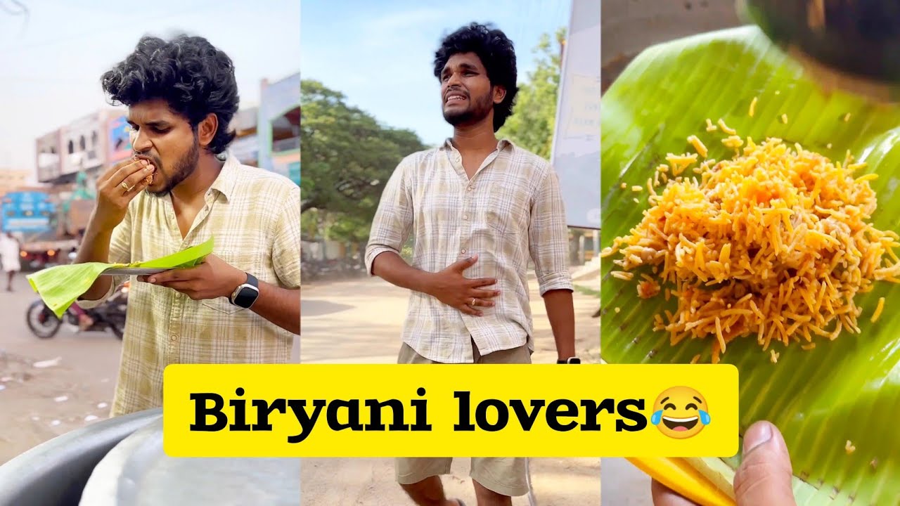 Biryani lovers Goutham   trendingtheeviravadhi  comedy