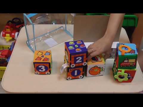 Развивающие кубики с прорезывателями 10622 K'S KIDS