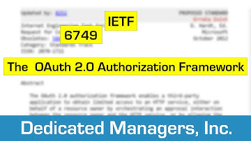 0. Overview - Understanding OAuth 2.0 Directly from the IETF RFC 6749 Specification