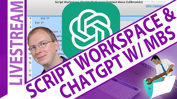 Adding ChatGPT to the ScriptWorkspace Context Menu with the MBS Plug-in