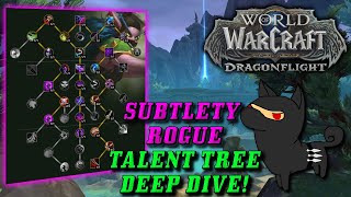 SUBTLETY ROGUE S New Dragonflight Talent Tree WoW Dragonflight Subtlety Talent Discussion