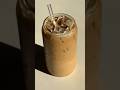 Ice coffee asmr | cold coffee easy recipe | #coldcoffee #asmr #asmrfood #satisfying #ytshorts