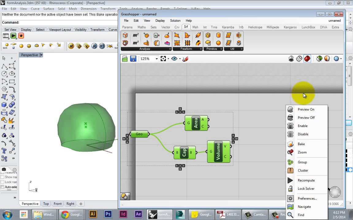 Basic Analysis in Grasshopper part 2 - YouTube