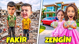 Poyraz Eli̇f Kuzenleri̇ İle Tüm Gün Zengi̇n Faki̇r Hayatlar Çatişti
