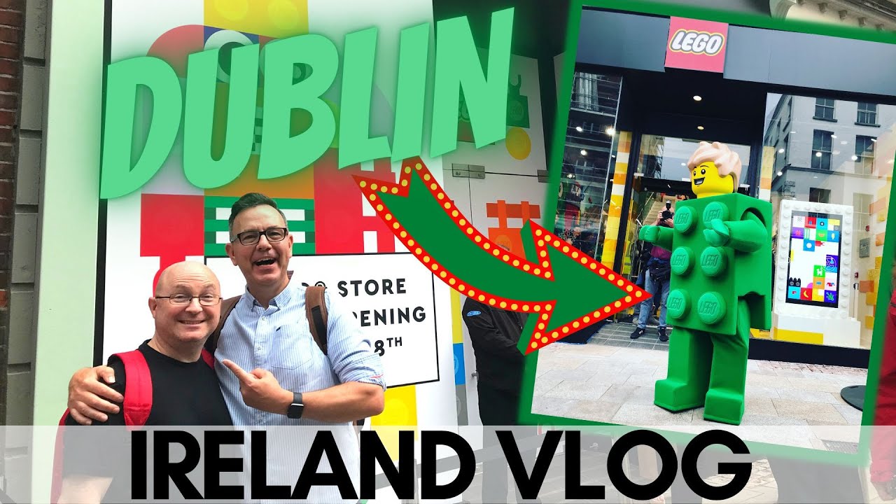 My Visit To The Grand Opening Of The LEGO STORE DUBLIN Vlog YouTube