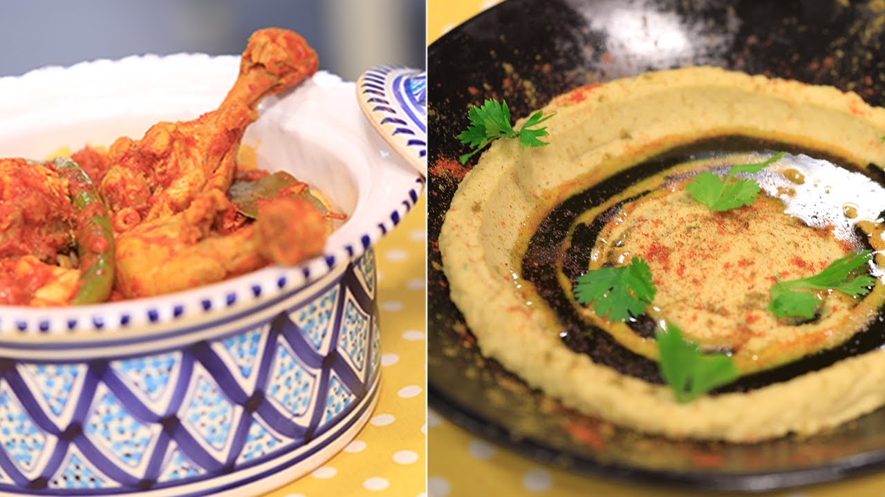 Pâtes au poulet ، Houmous syrien - koujinetna Haka - EP 24