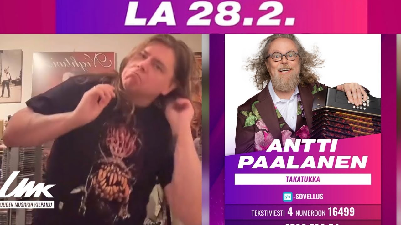 Janne Vlog : Kannustusvideo Antti Paalanen - Takatukka / UMK 2026 