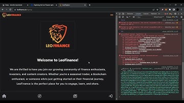 How to create a Hive account using the Leofinance User Interface