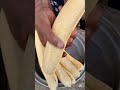 Asadito de plátano con mantequilla
