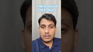 Most Important Classical Greek Dramatist for UGC NET English Literature  | UGC NET English Dec 2025
