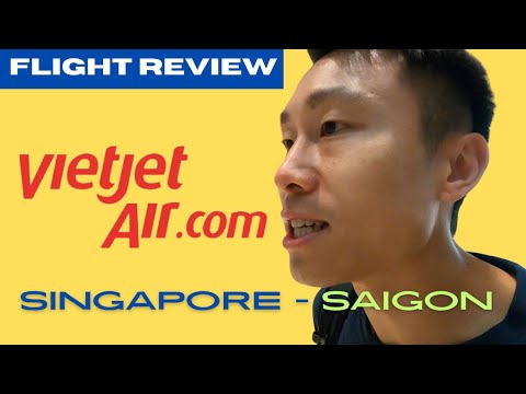 The Best Budget Airline A321 in Asia? Vietjet Air: Flight Review (Singapore - Ho Chi Minh City)