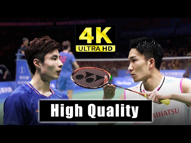 [4K50FPS] - MS - Shi Yu Qi vs Kento Momota | 2019 Asia Championship | High Quality class=