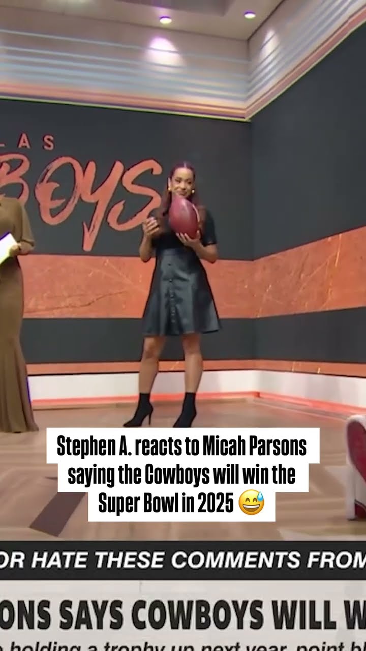 Stephen A. had to sit down on that note ?