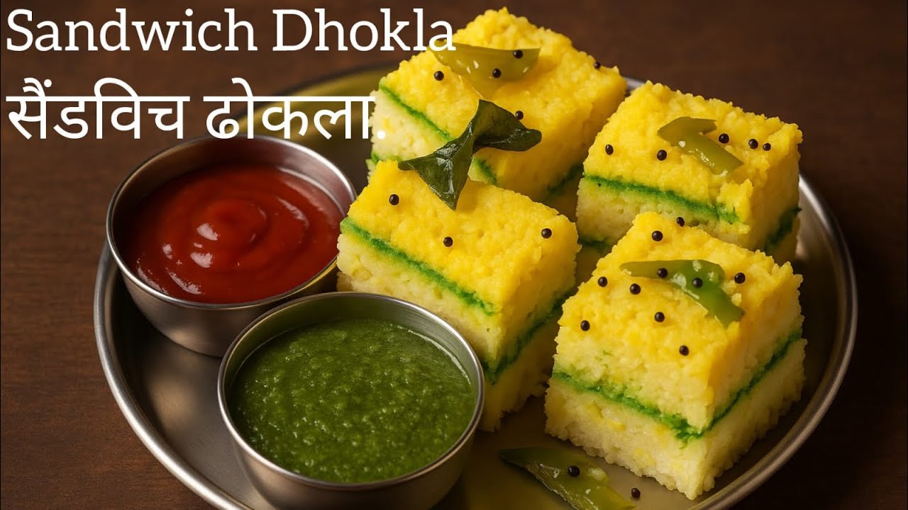 Sandwich Dhokla Recipe | Easy & Delicious | Indian Flavors by Chanchal