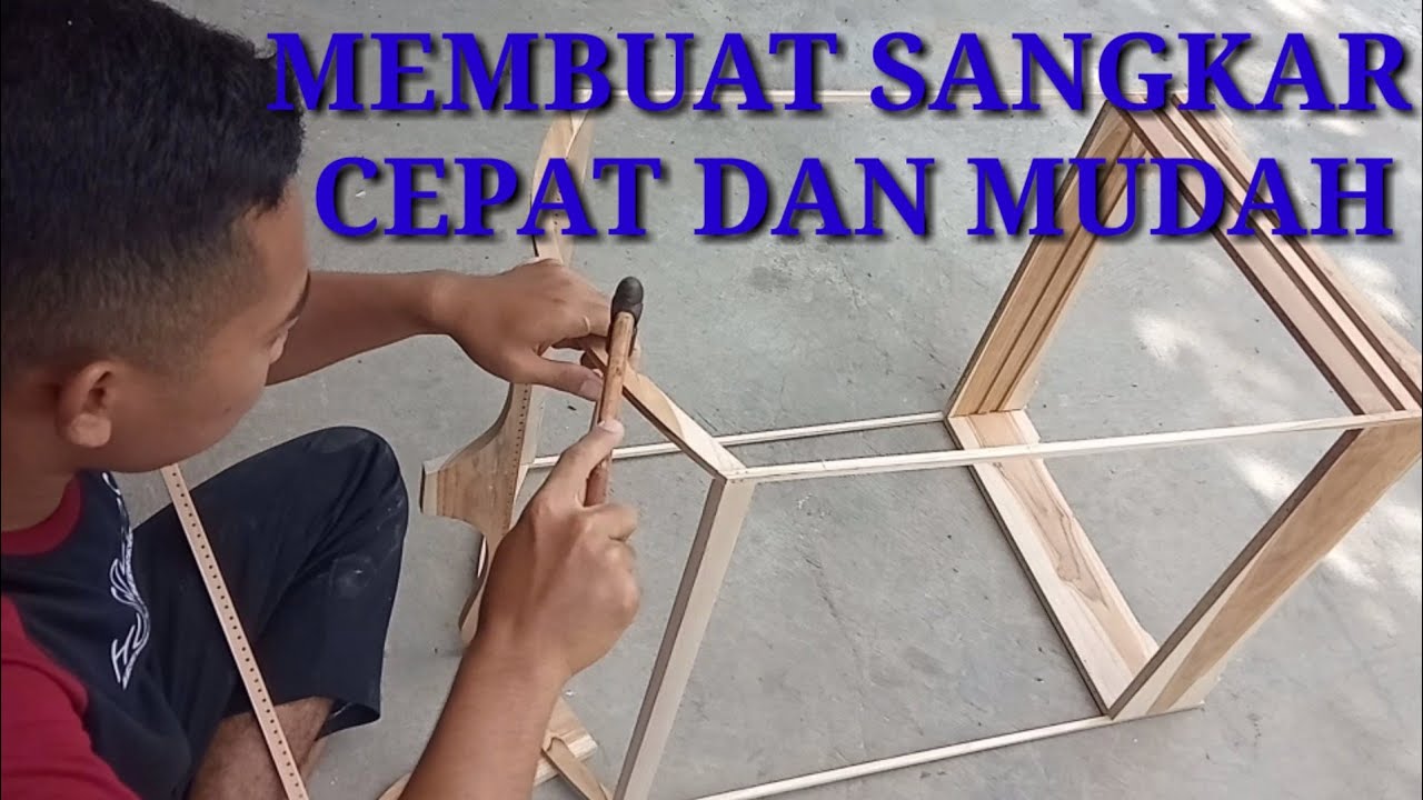 Merakit sangkar nomer satu (( SEGINI UKURANNYA ))