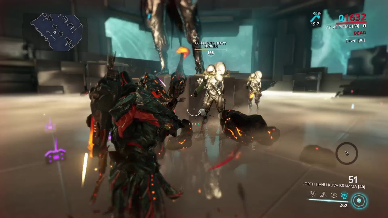 Atlas The Titan 0 Forma: Warframe Endurance Build