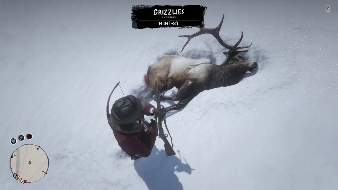 Rdr2 hunting animals (part1) - YouTube