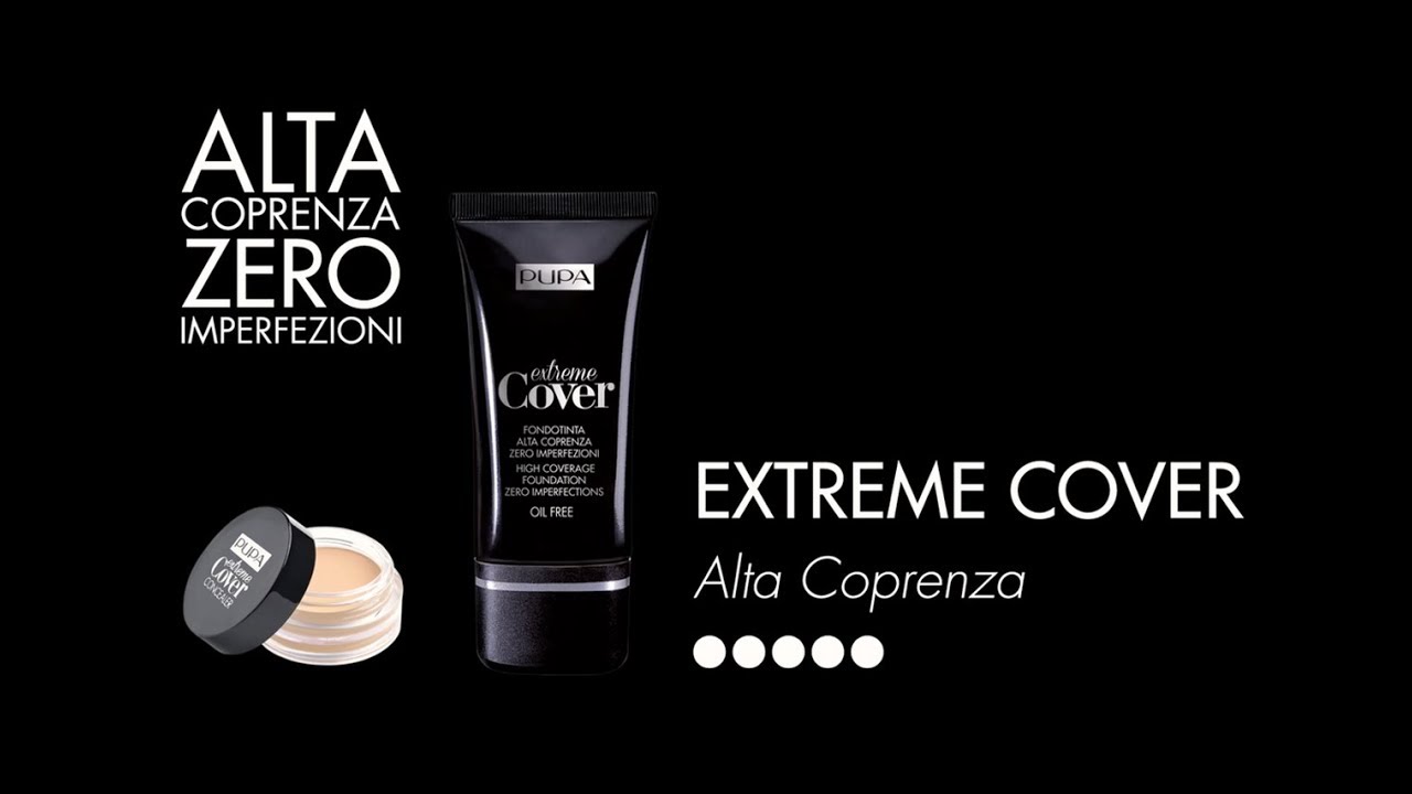 Alta coprenza con Extreme Cover | Giorgio Forgani per PUPA Milano 