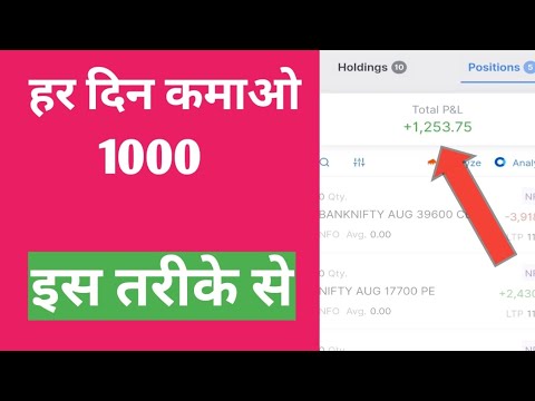 How To Earn Money From Share Market | How to earn Daily 1000 Rs ...