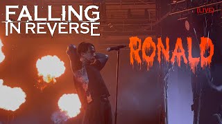 Download lagu Falling in Reverse - RONALD | 4K LIVE