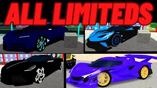 *ALL LIMITED VEHICLES* in Car Dealership Tycoon! (Until 27/05/22)