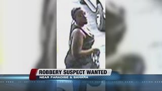 Las Vegas police looking for woman suspected in January robbery