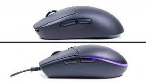 how to change Wireless mouse into wired mouse