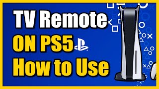 How to use TV Remote on PS5 using HDMI Device Link (Control PS5)