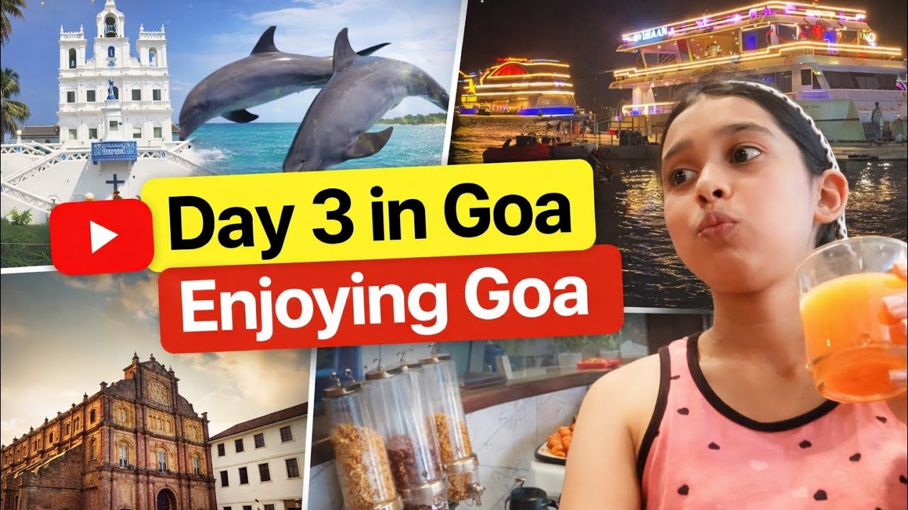 Day 3 in goa 🏖️😎 | Full Enjoying with full family 🦋 | Beach Vibes with Haunted ☠️