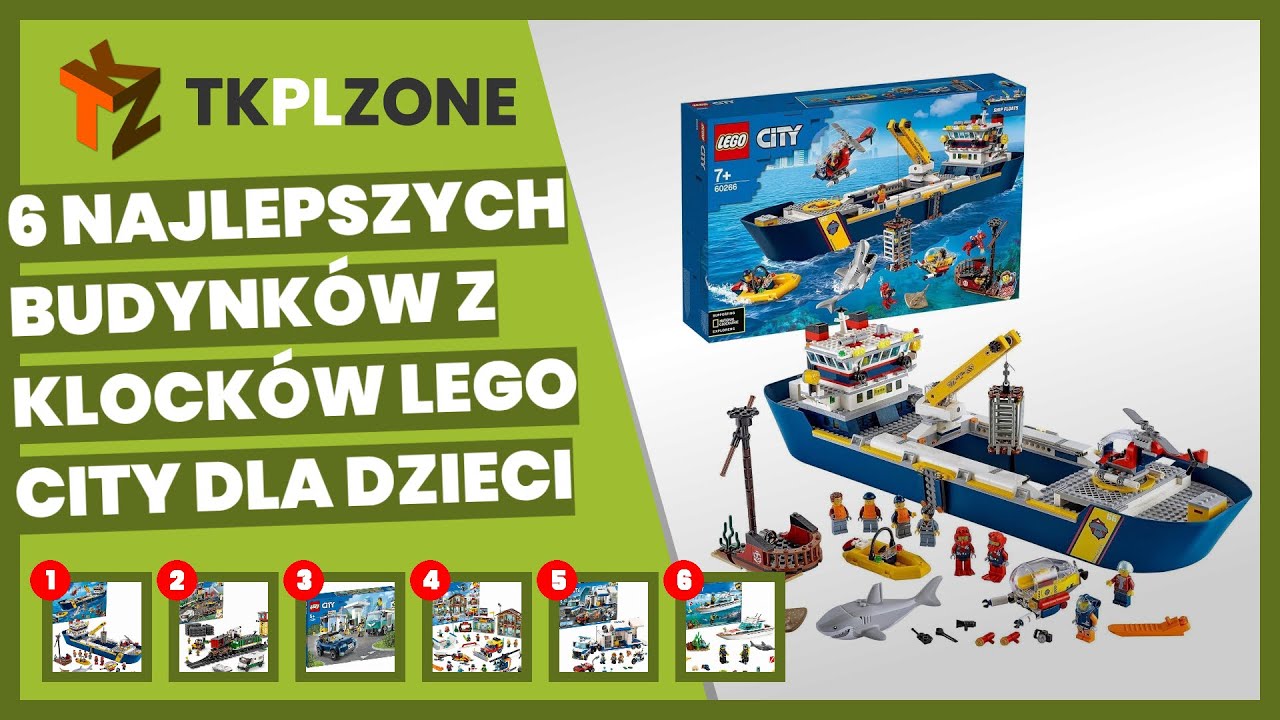 6 najlepszych budynków z klocków lego city dla dzieci
