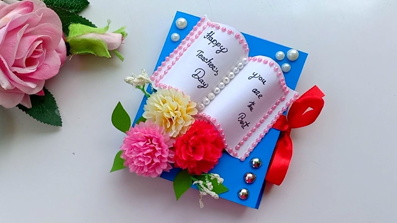 DIY Teacher's Day scrapbook ideas / Handmade Teachers day scrapbook