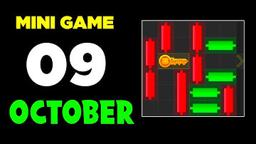 9 October Hamster kombat Daily Mini-Game  Puzzle Solved  #hamstercombat #minigame