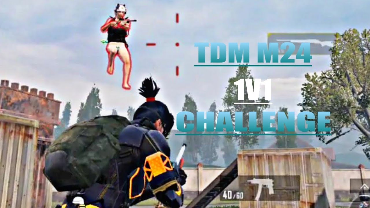 🇮🇳👍PUBG M24 -1 VS 1 TDM CHALLENGE WITH HEADSHOT SNIPER BATTLEGROUND ...