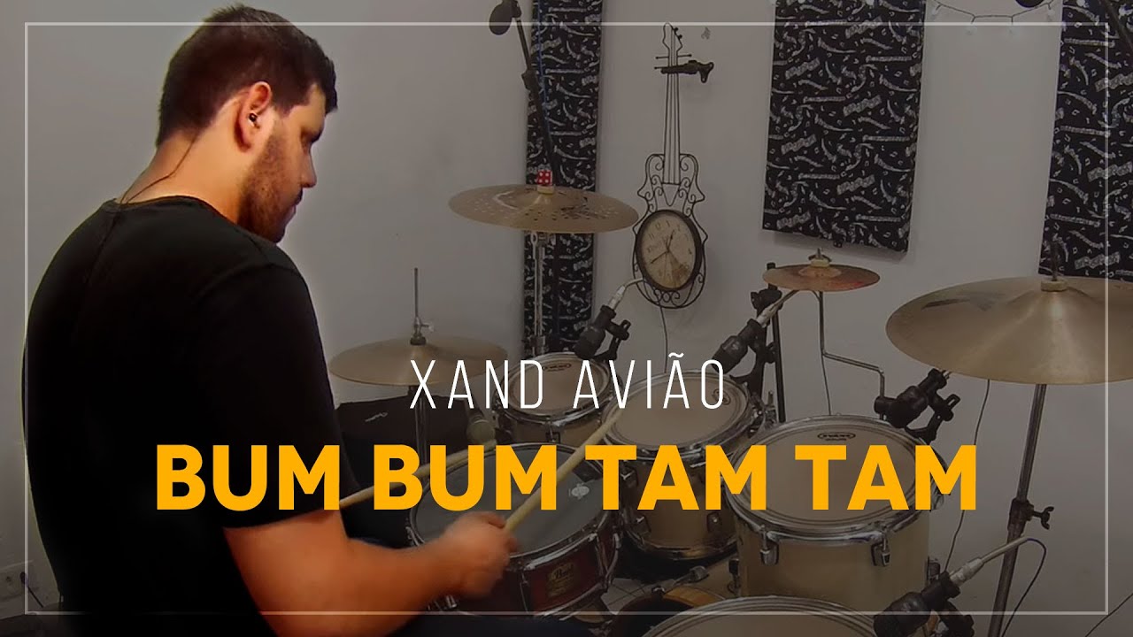 Xand Avião Bum bum Tam Tam DRUM COVER [ÁUDIO TOP] YouTube