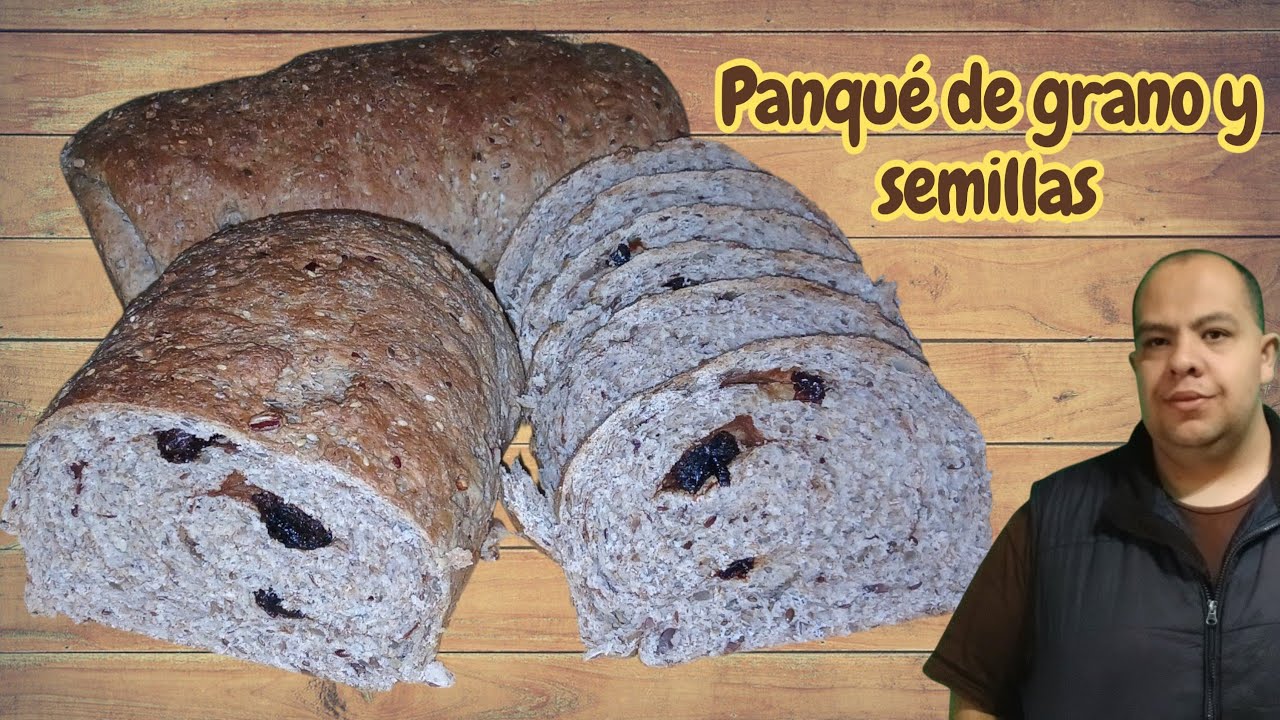 Pan de semillas para diabéticos (panque de semillas integral delicioso)